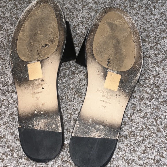 Pre loved Jimmy Choo flat slide - Picture 8 of 8